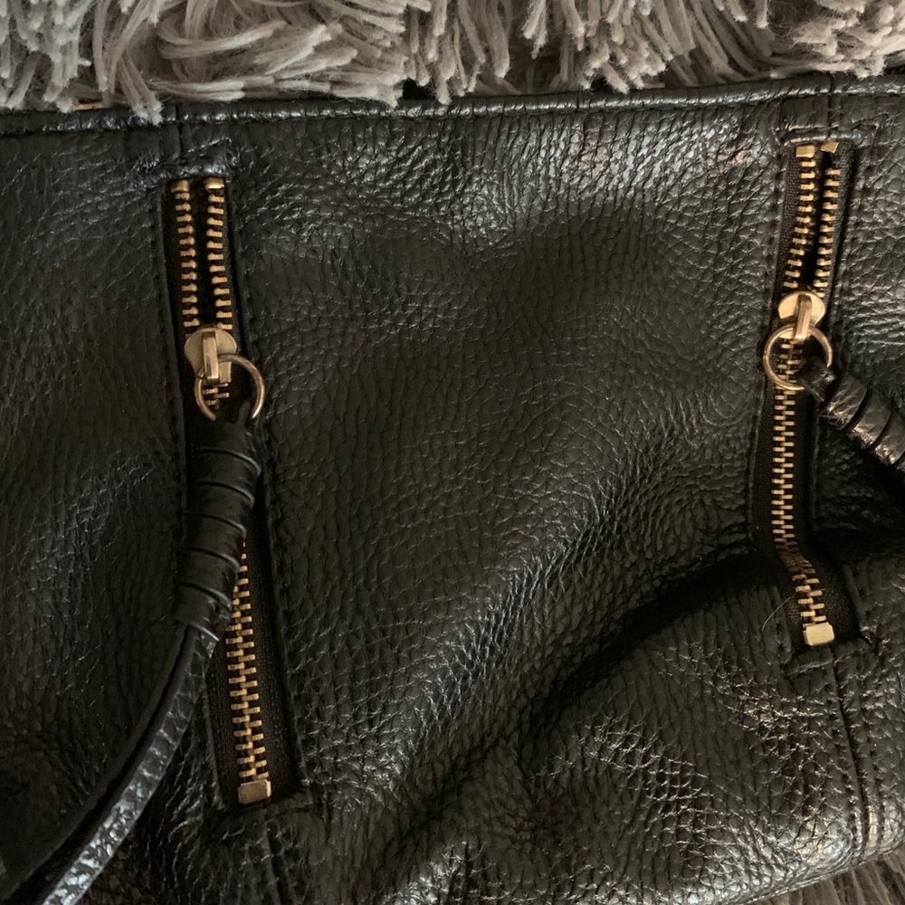 H&M Small Faux Leather Black Bag - Picture 5 of 12